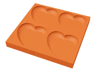 Rigid tray: Printed directly, for wax melts and soap.