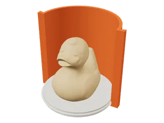 Round box: A little less silicone than square.